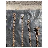5 TOW CHAINS VARIOUS SIZES