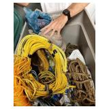 LARGE TOTE WITH TONS OF ROPE!