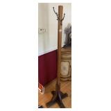 WOOD COAT RACK