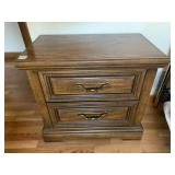 TWO DRAWER NIGHTSTANDS