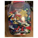 LARGE ANIMAL CRACKER TUB WITH LEGOS YAY