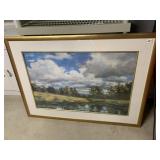 SECRET POND FRAMED PICTURE