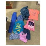 T SHIRTS AND SPORTS BRA