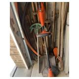 RAKES, SHOVELS, WEED EATERS