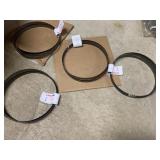 FOUR LENOX BANDSAW BLADES 3/8" - 3/4