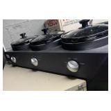 3 BIN TABLETOP WARMER