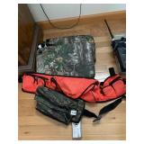 SEAT CUSHIONS, FANNY PACK ETC.