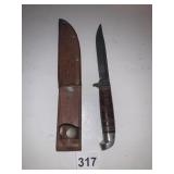 WESTERN KNIFE WITH SHEATH