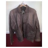 MED LONDON FOG LEATHER JACKET