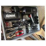 ROAD TIRE REPAIR KIT WITH COMPRESSOR SEE PHOTOS