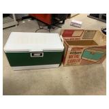 COLEMAN 44 QUART MEAL COOLER WITH ORIGINAL BOX