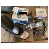 RV SEWER HOSE SUPPORT OB, METAL HITCH STAND,