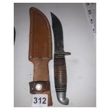 WESTERN KNIFE WITH SHEATH