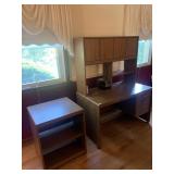 COMPUTER DESK 2 PC. AND FILE CABINET 47" W X 26"