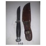 VINTAGE CASE KNIFE WITH SHEATH