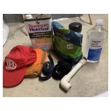 HATS, CAT LITTER, HAND SANITIZER, BELTS, ETC.