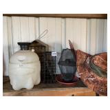 GLASS TOP SIDE TABLE