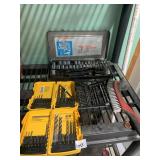 SOCKET SET, DEWALT DRILL BITS, WIRE BRUSH