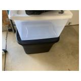 TWO STORAGE TOTES