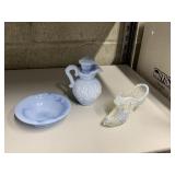 HOB NAIL SHOE, PITCHER AND LINER