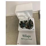 DEPT. 56 VILLAGE MILL CREEK POND IN BOX