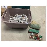 CHRISTMAS FENCE, 25+ VILLAGE LIGHTS