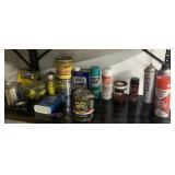 STEEL WOOL, MINERAL SPIRITS, FLEX SEAL, RAIN