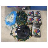 MULTI-COLOR LIGHTS 5 BOXES AND SPOOL OF LIGHTS