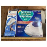 VICKS VAPORIZER OB & CARA HEATING PAD OB