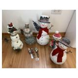SNOWMEN 5 ASSORTED