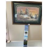 LEE PARKENSON HORSE AND CARRIAGE FRAMED PRINT