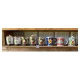 ASSORTED GLASSES AND MUGS