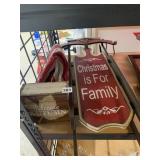 WELCOME AUTUMN, FLAG, CHRISTMAS IS FOR FAMILY