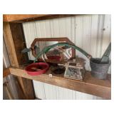 BIRD FEEDERS MIRROR, SIPHON HOSES, & COMPOSITION
