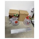 LED BAR LIGHT BELL HOWEL AND TWO 9" LIGHT UP ONE