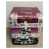 14" CERAMIC TREE ON LIGHT UP BASE