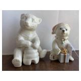 LENOX BEAR AND DOG