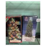 SHIMMERING SPRUCE TREE IN BOX