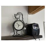 DOG CLOCK AND RADIO