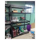 HEAVY DUTY METAL SHELVING UNIT NO CONTENTS