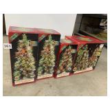 WHITE TIPPED SHIMMERING SPRUCE MULTI COLOR FIBER