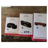 3 HALLMARK LOCOMOTIVE TRAINS