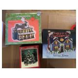 THREE BUILDINGS IN BOXES