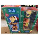 TIGGER AND POOH FIGURES IN BOXES
