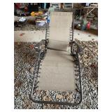 ZERO GRAVITY CHAIR TAN & BROWN