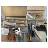 ARMSTRONG FLOOR/CARPET TOOL KIT NEW W/ TROWELS,