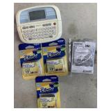 BROTHER PT-0- LABELER W/ 1/2" LABELS