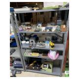 METAL SHELF 59" H X 30" W X 12" D