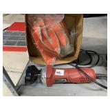 CHICAGO ELECTRIC 3 SPEED GRINDER AND WORK GLOVES