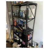 METAL SHELF CONTENTS NOT INCLUDED